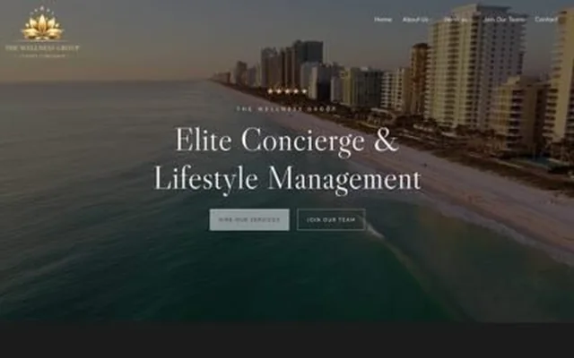 The Wellness Group website